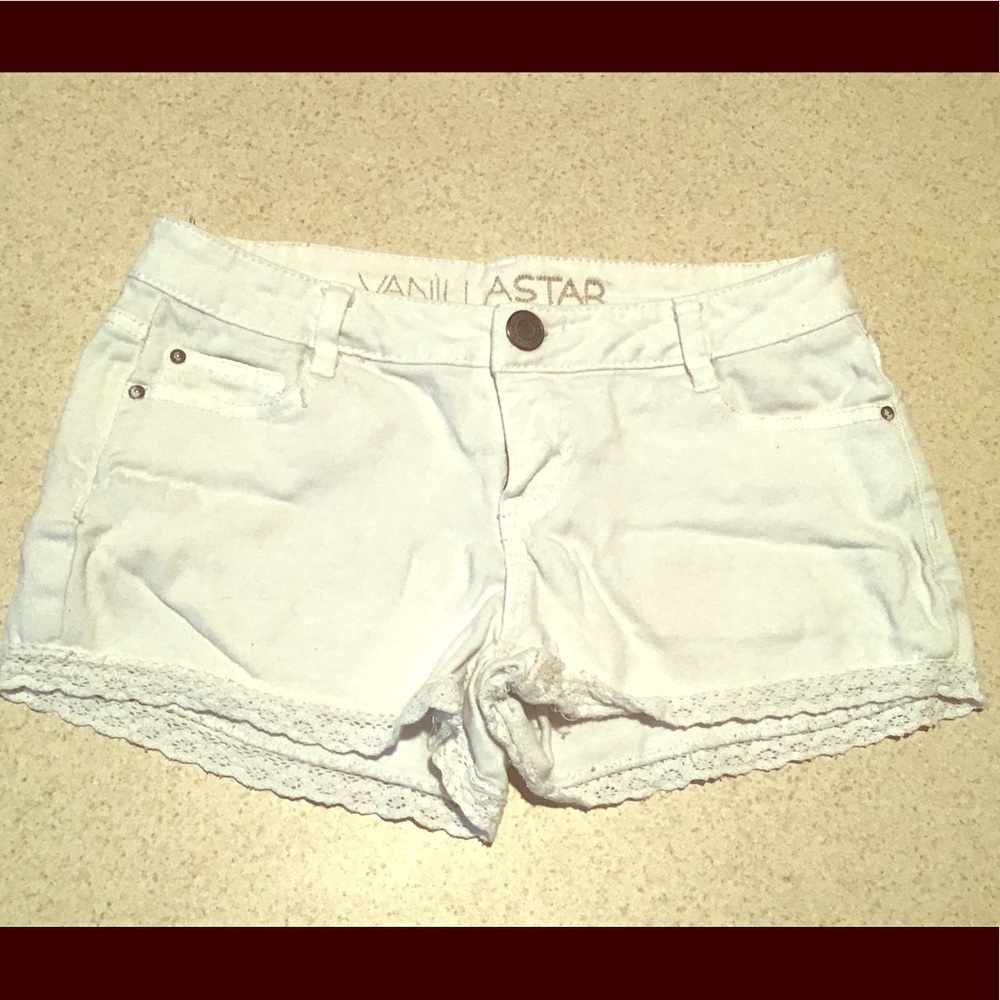 White Shorts